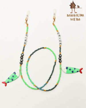 Lančić za naočare - Riba ribi grize rep