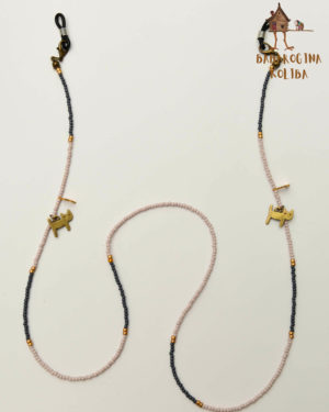 Lančić za naočare – Maca juri leptira