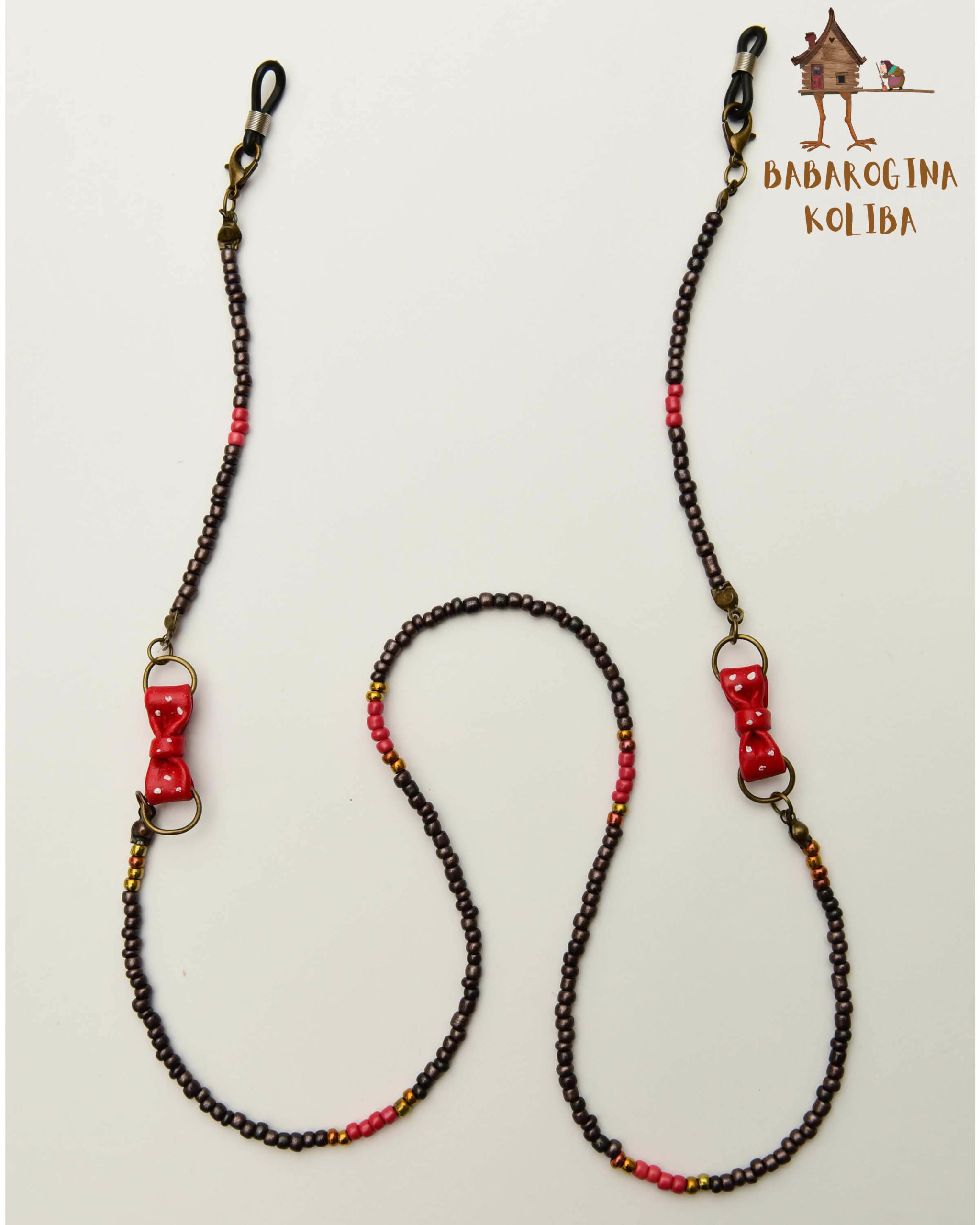 Lančić za naočare - Mašnice