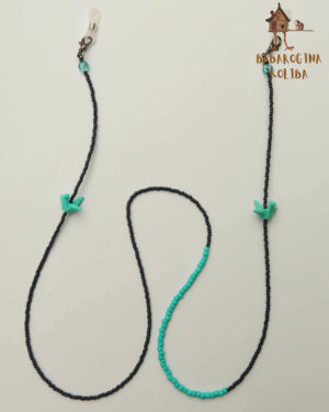 Lančić za naočare - Plavi origami