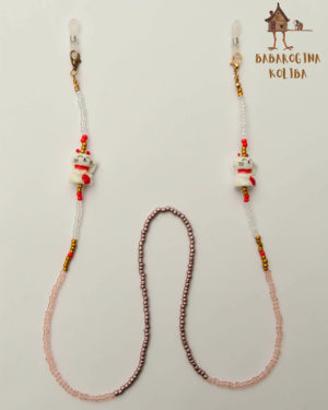 Lančić za naočare - Maneki-neko