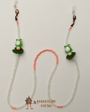 Lančić za naočare - Sedi žaba sama