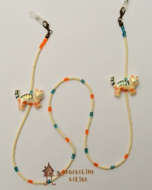 Lančić za naočare - Mace trobojke