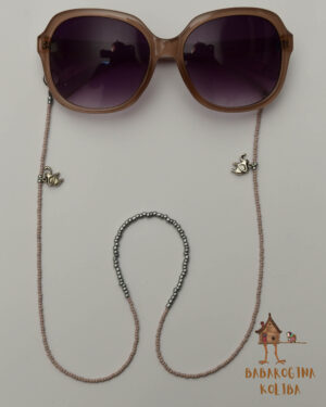 Lančić za naočare - Sivo slonče