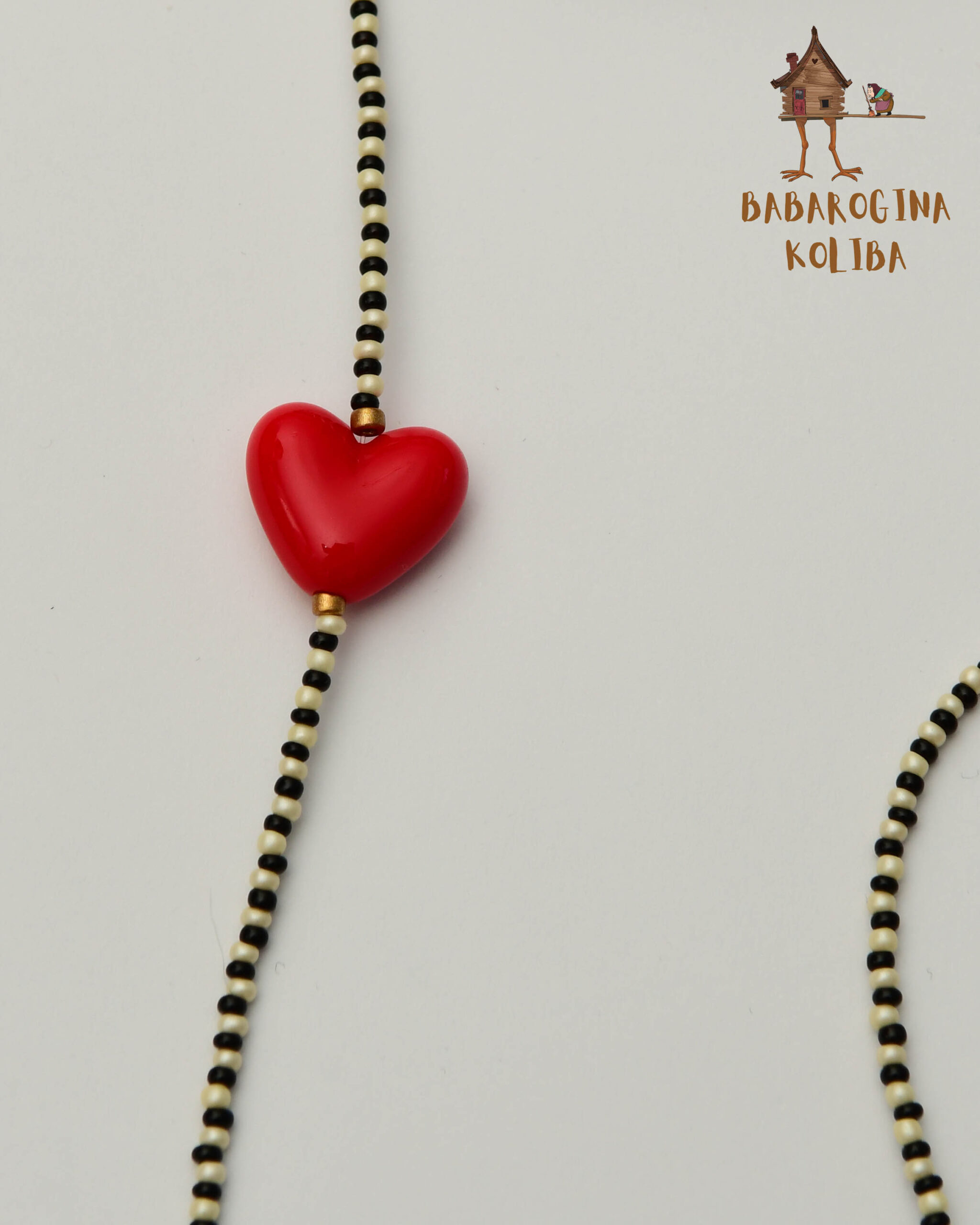 Lančić za naočare - Crno bela klasika - Slika 4